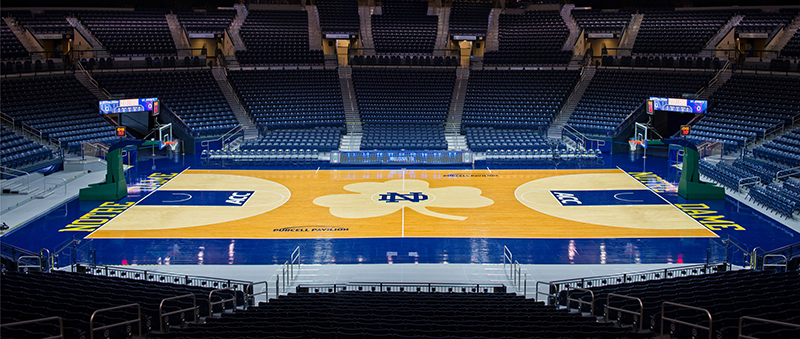 Purcell Pavilion at the Joyce Center Musco Lighting