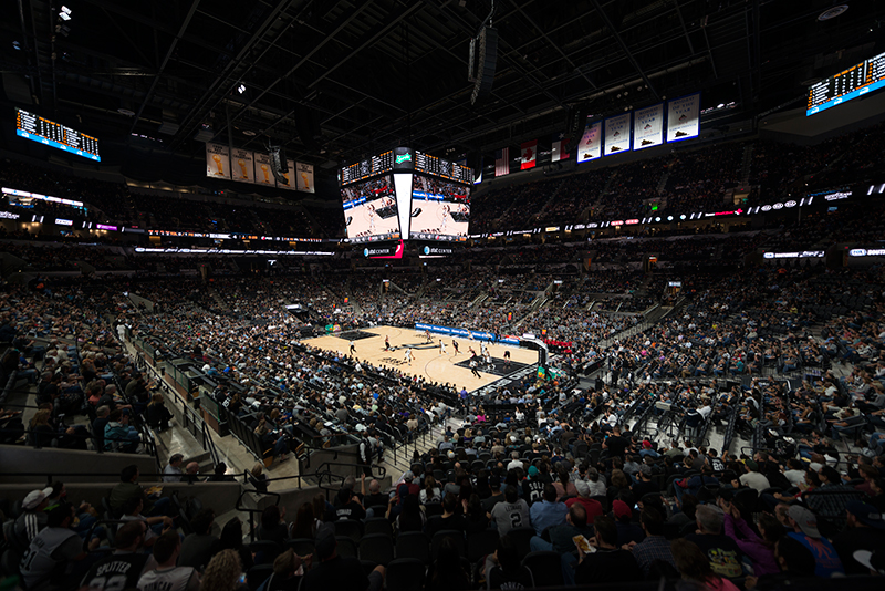 AT&T Center — San Antonio Spurs Musco Lighting