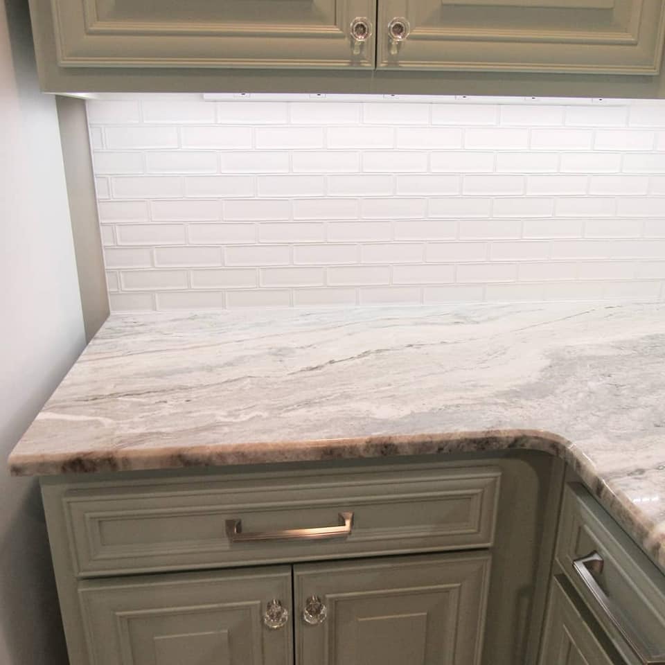 Fantasy Brown Marble Kitchen Makeover Muse And Bath