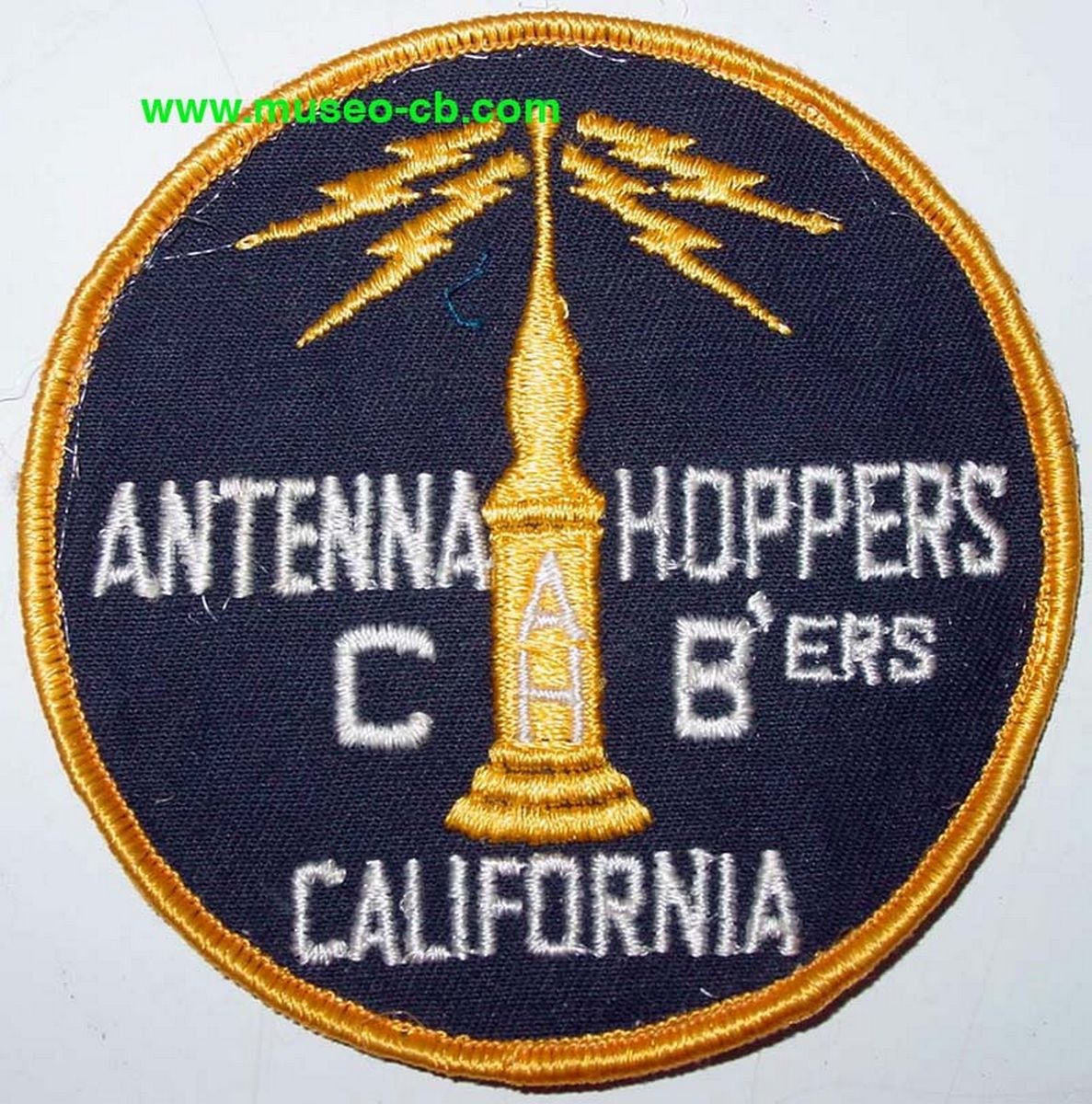 Parche Antenna Hoppers California Museo CB