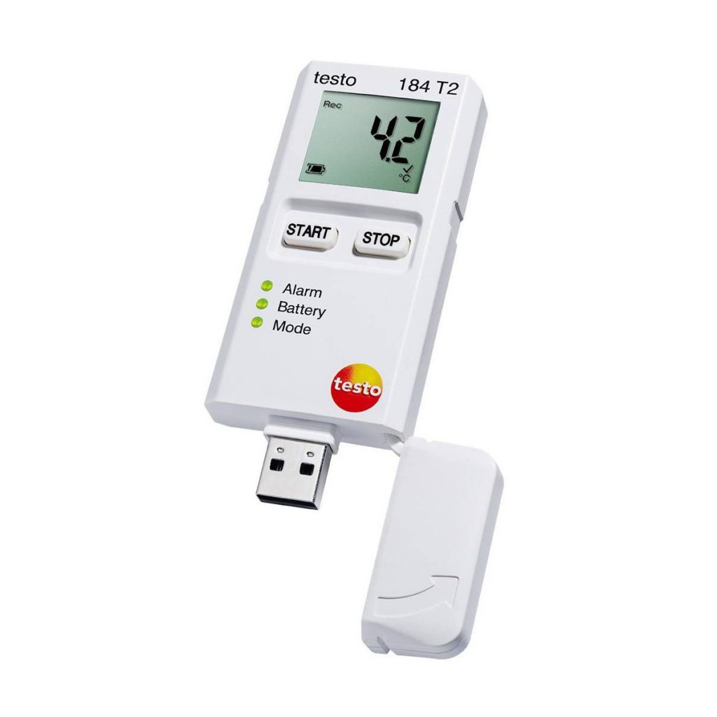 testo 184 T2 Temperature Data Logger for Transport Monitoring