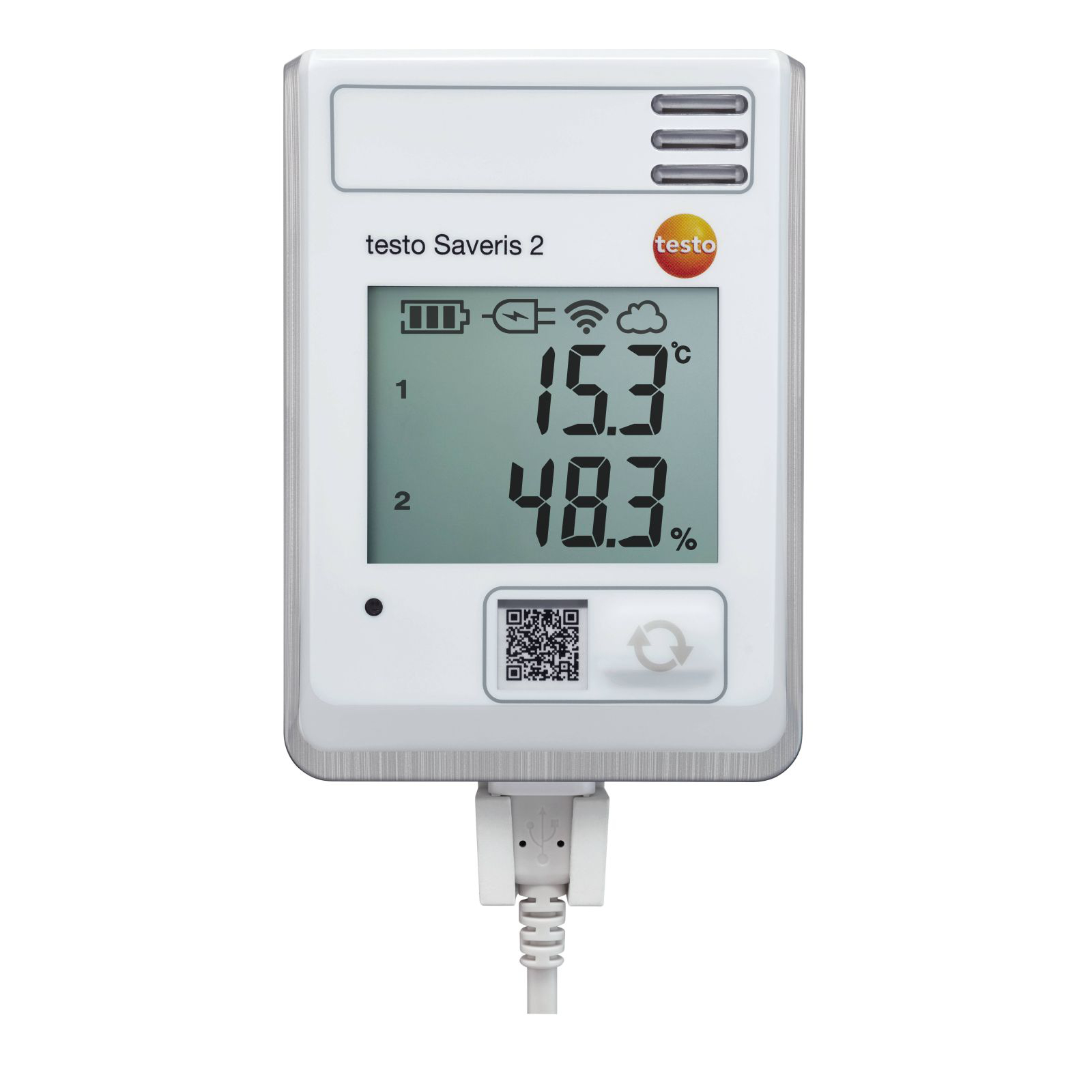 testo Saveris 2H1 WiFi Data Logger with Display and Integrated
