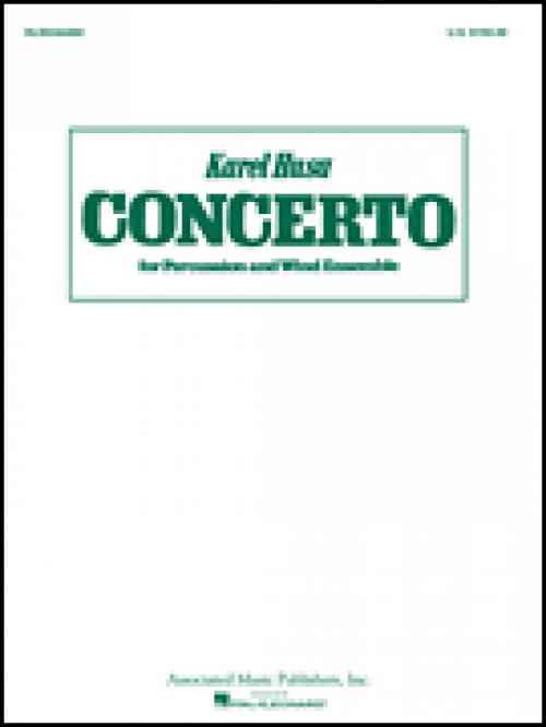 打楽器と吹奏楽の為の協奏曲（カレル・フサ）（打楽器・フィーチャー）【Concerto for Percussion and Wind