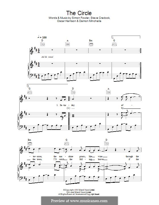 The Circle (Ocean Colour Scene) by D. Minchella, O. Harrison, S. Fowler