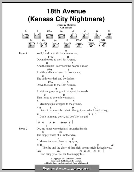 18th Avenue (Kansas City Nightmare) by C. Stevens on MusicaNeo