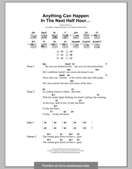 Anything Can Happen in the Next Half Hour (Enter Shikari) by C. Batten