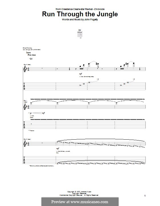 Run Through the Jungle (Creedence Clearwater Revival) by J.C. Fogerty