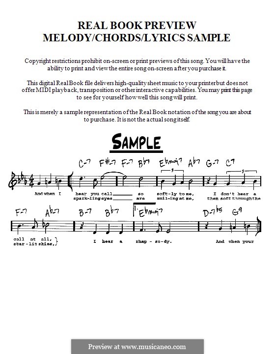 Honeysuckle Rose by Fats Waller sheet music on MusicaNeo