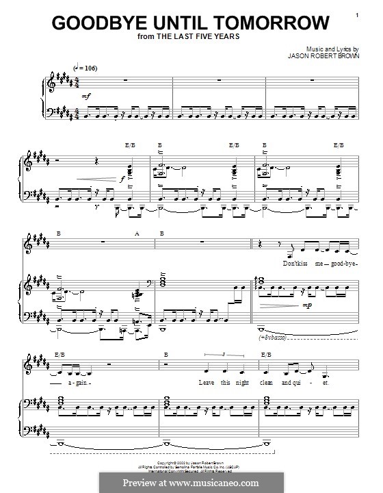 Goodbye Until Tomorrow / I Could Never Rescue You by J.R. Brown on