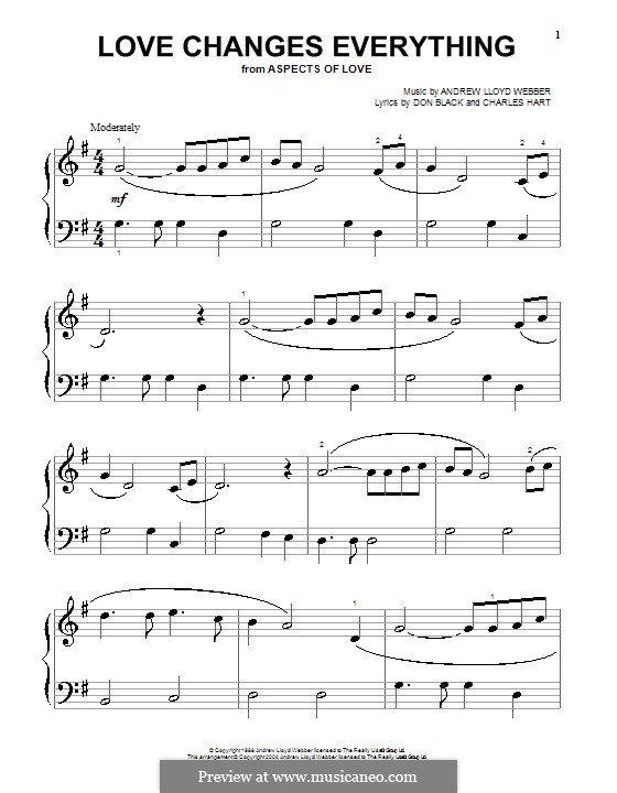 Love Changes Everything (Aspects of Love) by A.L. ber on MusicaNeo