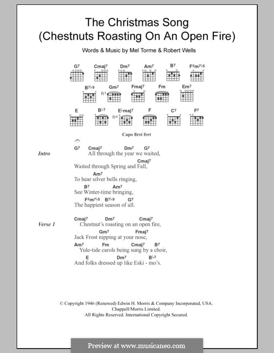 The Christmas Song (Chestnuts Roasting on an Open Fire) by M. Tormé, R