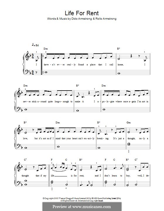 Download Life For Rent By Dido dedaloasis