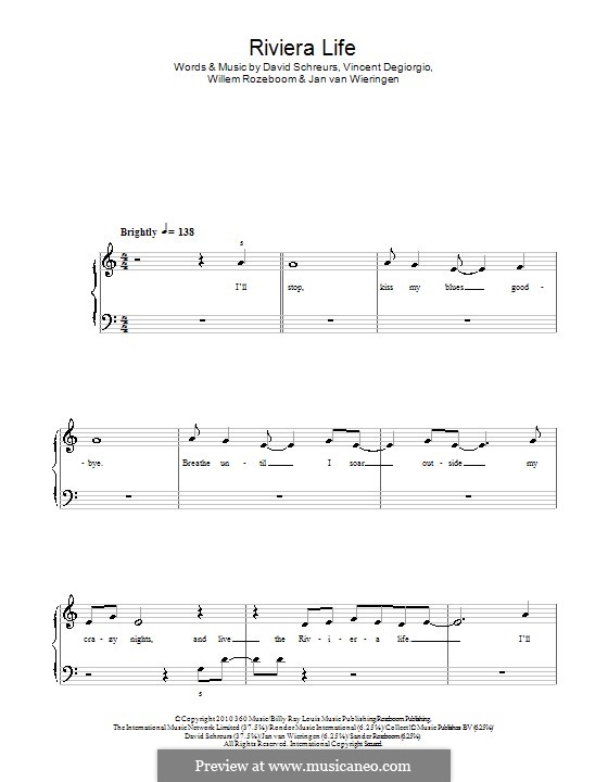 Riviera Life (Caro Emerald) by D. Schreurs, V. W. Rozeboom