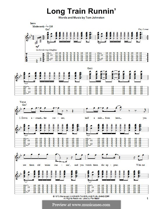 Long Train Runnin' (The Doobie Brothers) by T. Johnston on MusicaNeo