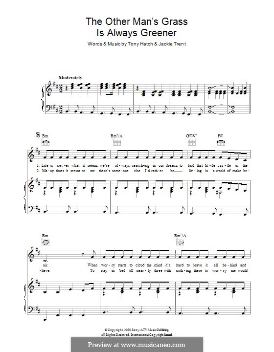 The Other Man's Grass Is Always Greener by J. Trent, T. Hatch on MusicaNeo