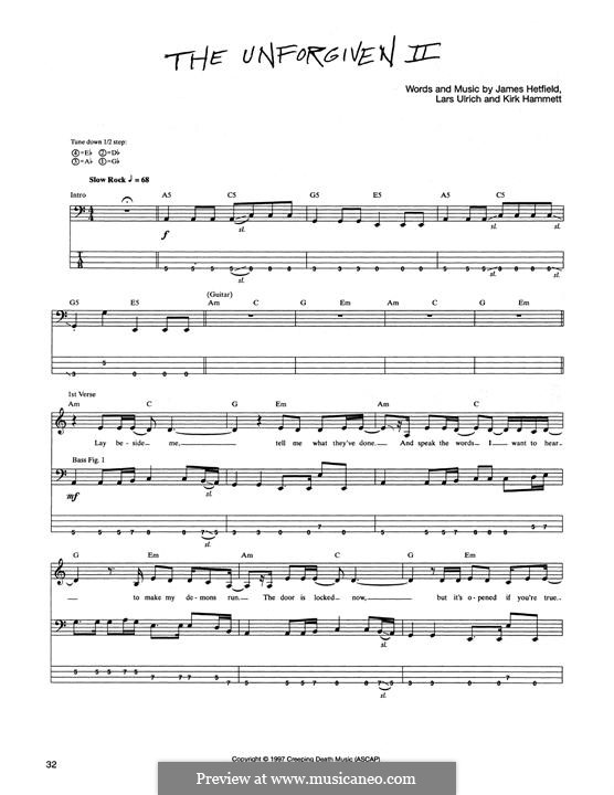 The II (Metallica) by J. Hetfield, K. Hammett, L. Ulrich on