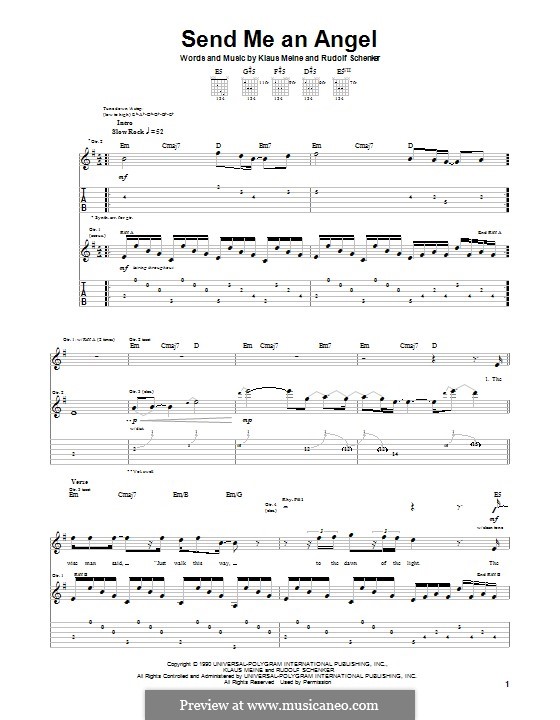 Send Me an Angel (Scorpions) by K. Meine, R. Schenker on