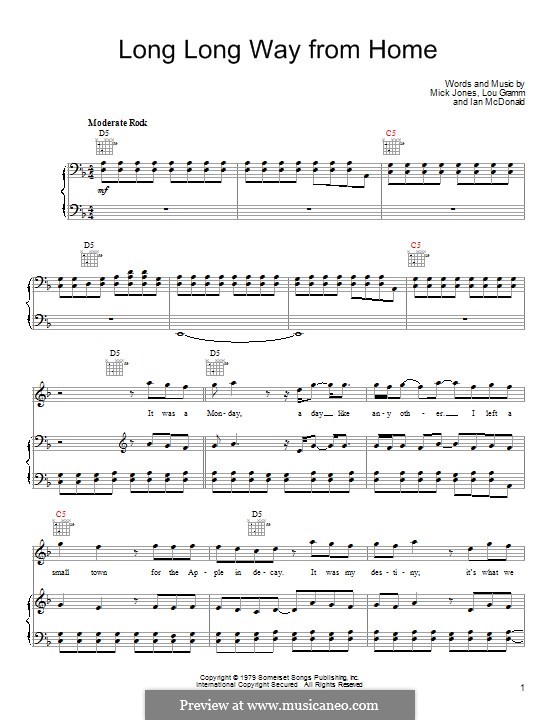 Long Long Way from Home (Foreigner) by I. McDonald, L. Gramm, M. Jones