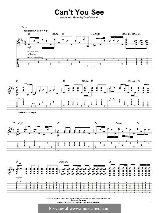 Can't You See (Marshall Tucker Band) by T. Caldwell on MusicaNeo