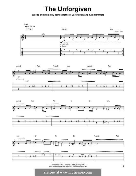 The (Metallica) by J. Hetfield, K. Hammett, L. Ulrich on