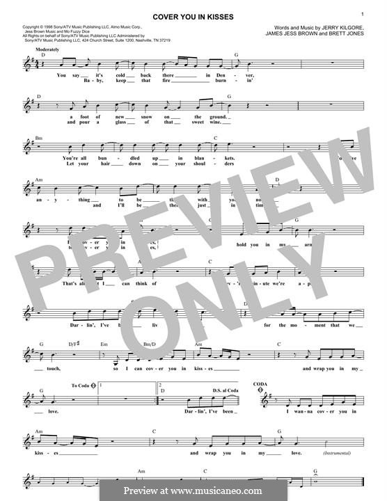 Cover You in Kisses by B. Jones, J.J. Brown, J. Kilgore on MusicaNeo