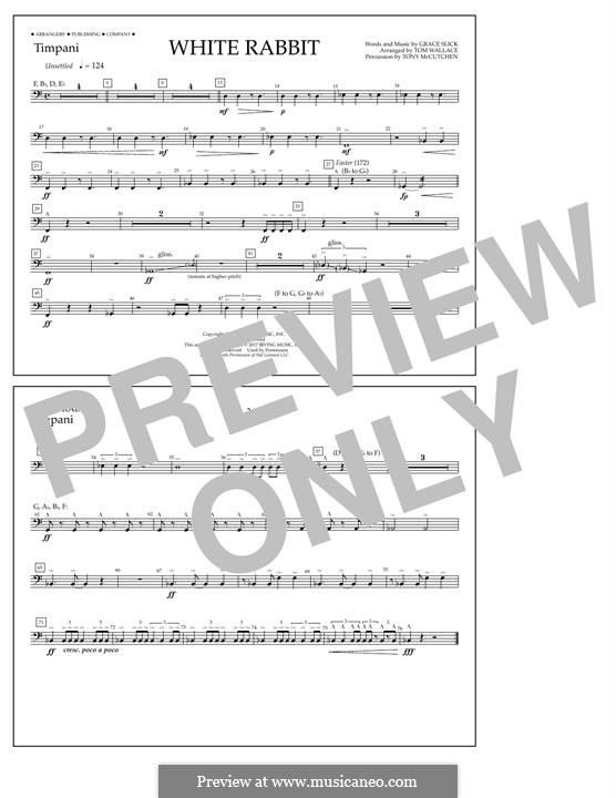 White Rabbit (Jefferson Airplane) by G. Slick sheet