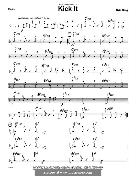 Kick It by K. Berg sheet music on MusicaNeo