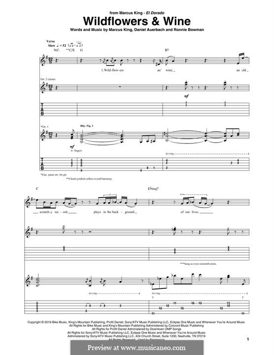 Wildflowers & Wine (Marcus King) by D. Auerbach, R. Bowman, M. King on