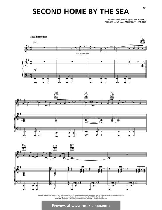 Second Home By The Sea (Genesis) by T. Banks, M. Rutherford, P. Collins