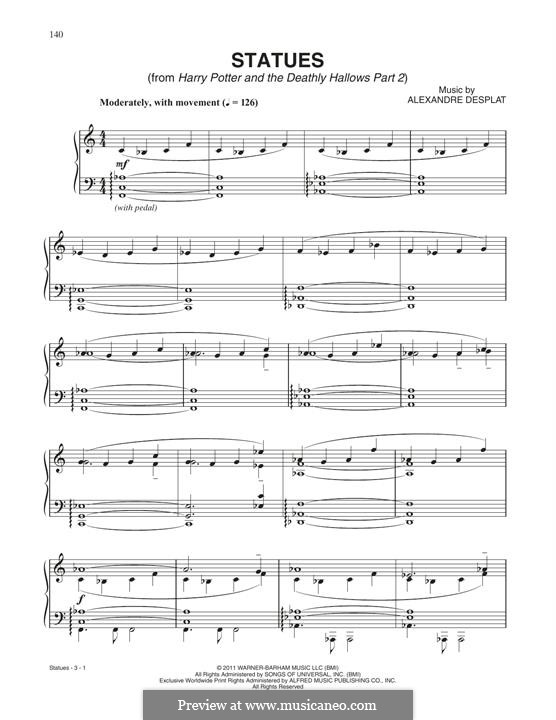 Statues (from Harry Potter And The Deathly Hallows, Pt.2) by A. Desplat