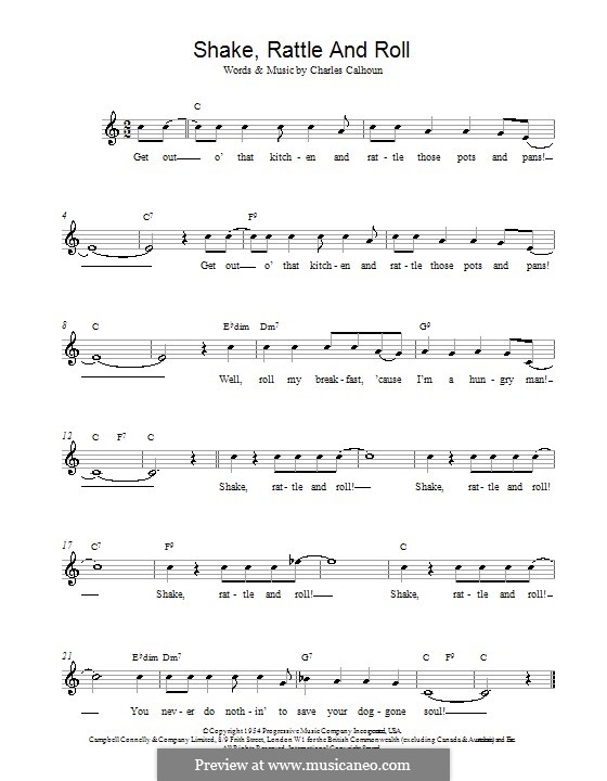 Shake, Rattle and Roll (Bill Haley & His Comets) by C. Calhoun on MusicaNeo