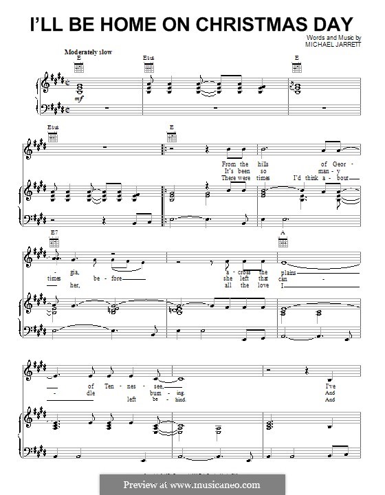 I'll Be Home on Christmas Day (Elvis Presley) by M. Jarrett on MusicaNeo