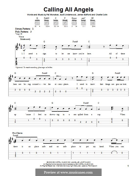 Calling All Angels (Train) by J. Stafford, J. Stafford, P. Monahan, S