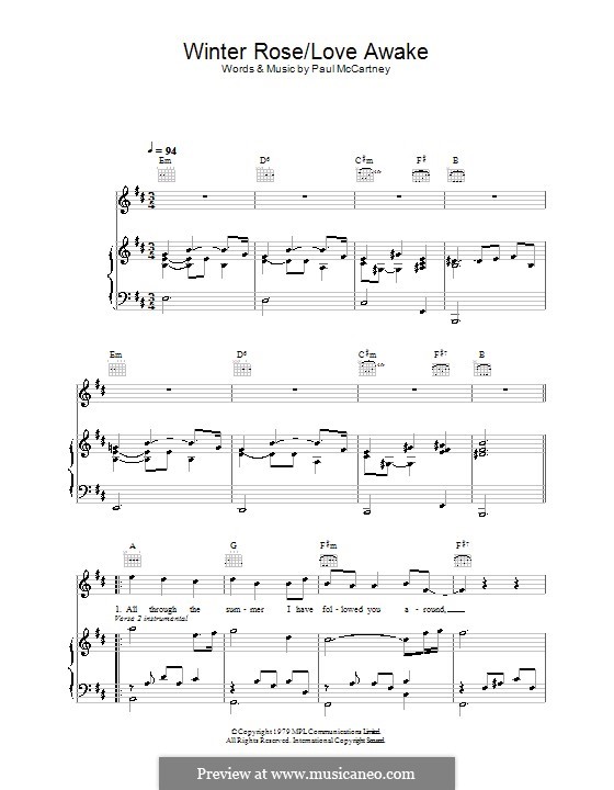 Winter Rose / Love Awake Paul McCartney and Wings YouTube