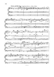 Choralvorspiele Iv Clavier Ubung Iii Von J S Bach Auf Musicaneo