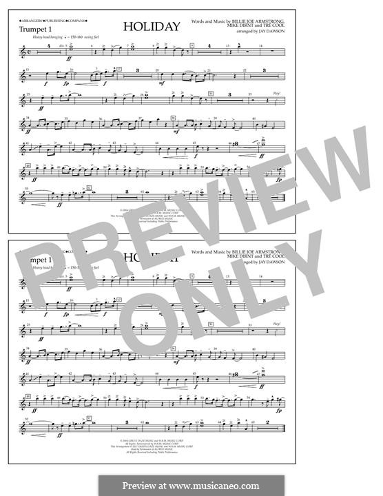 Holiday (Green Day) von B.J. Armstrong, Tré Cool, M. Pritchard auf