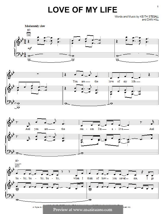 Love of My Life (Sammy Kershaw) von D. Hill, K. Stegall auf MusicaNeo