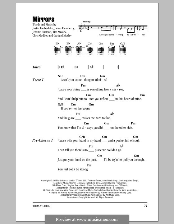 Mirrors por G. Mosley, J. Fauntleroy II, J. Harmon, J. Timberlake