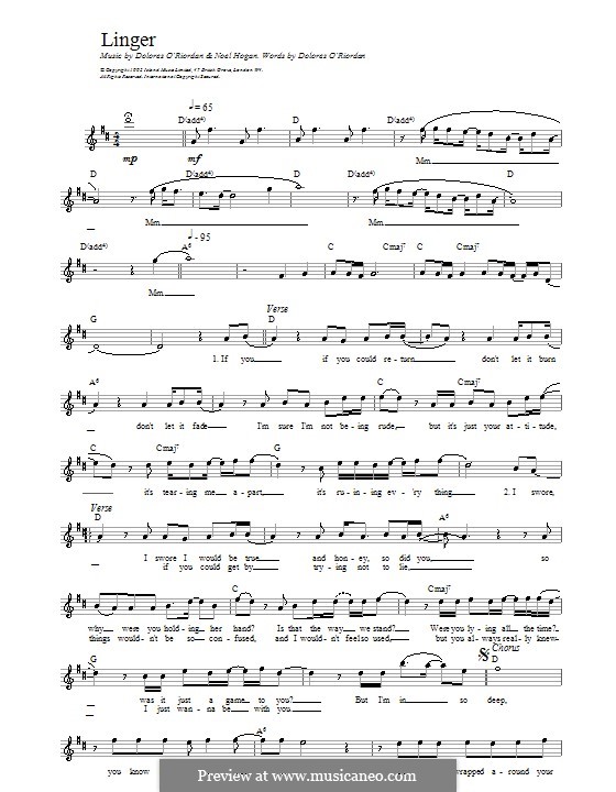 Linger (The Cranberries) por D. O'Riordan, N. Hogan em músicaNeo