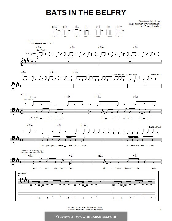 Bats in the Belfry (Dispatch) por B. Corrigan, C. Urmston, P. Heimbold em músicaNeo