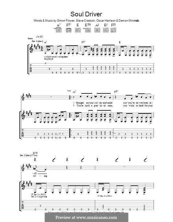 D. Minchella, O. Harrison, S. Fowler, S. Cradock Soul Driver (Ocean