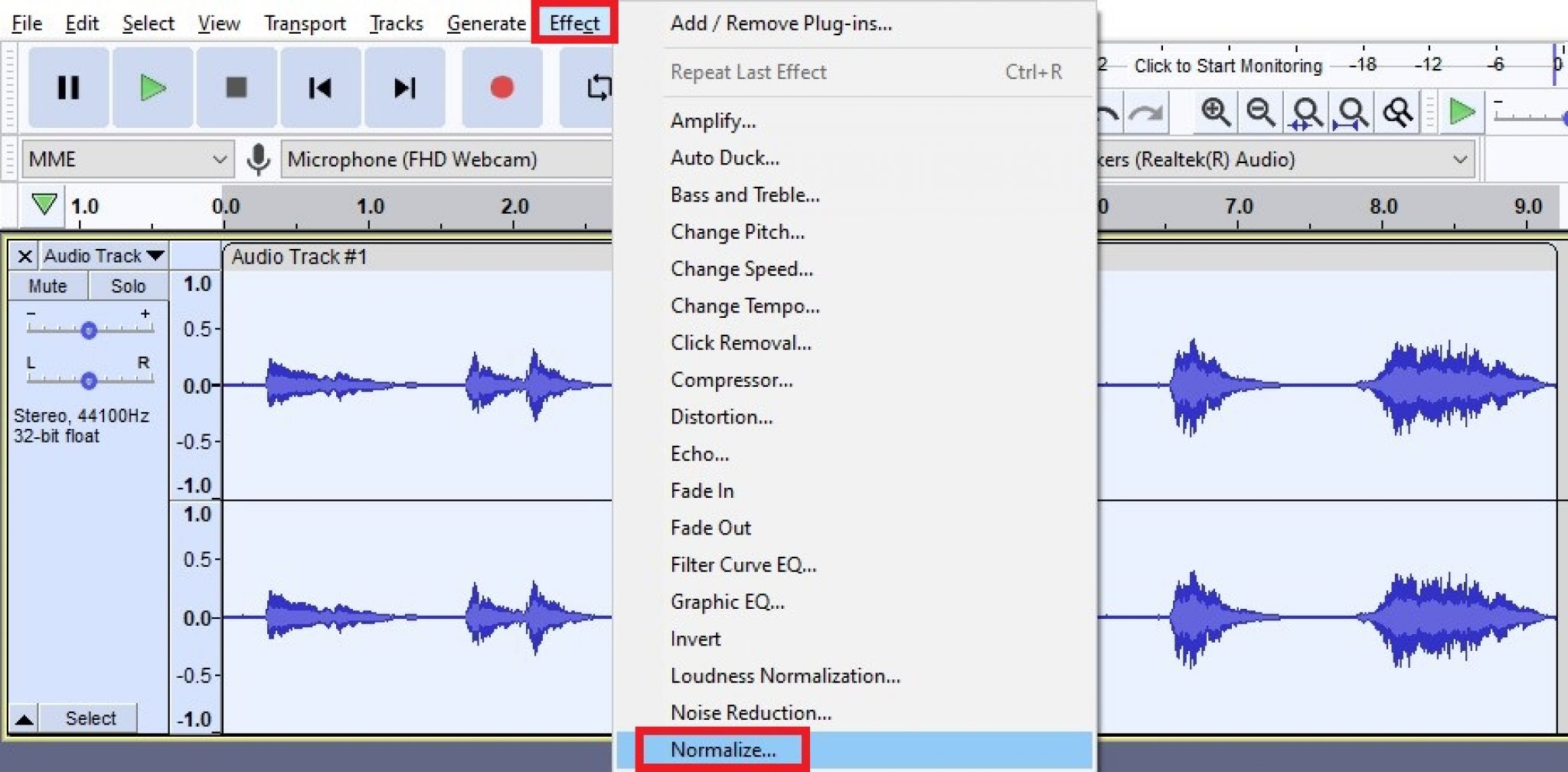 How To Normalize Audio In Audacity Musician Wave