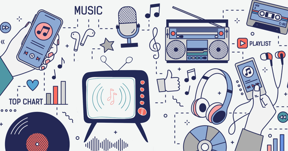 How has music programming on TV, radio and streaming platforms changed