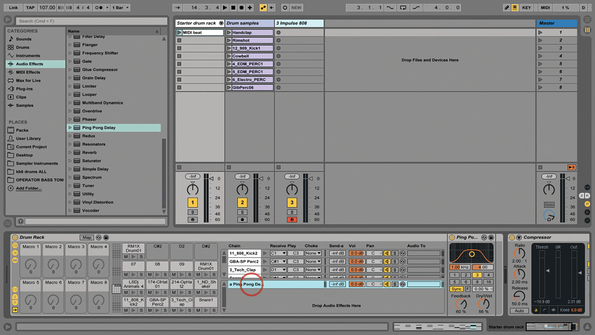 Ableton Live Tutorial Creating Custom Drum Racks