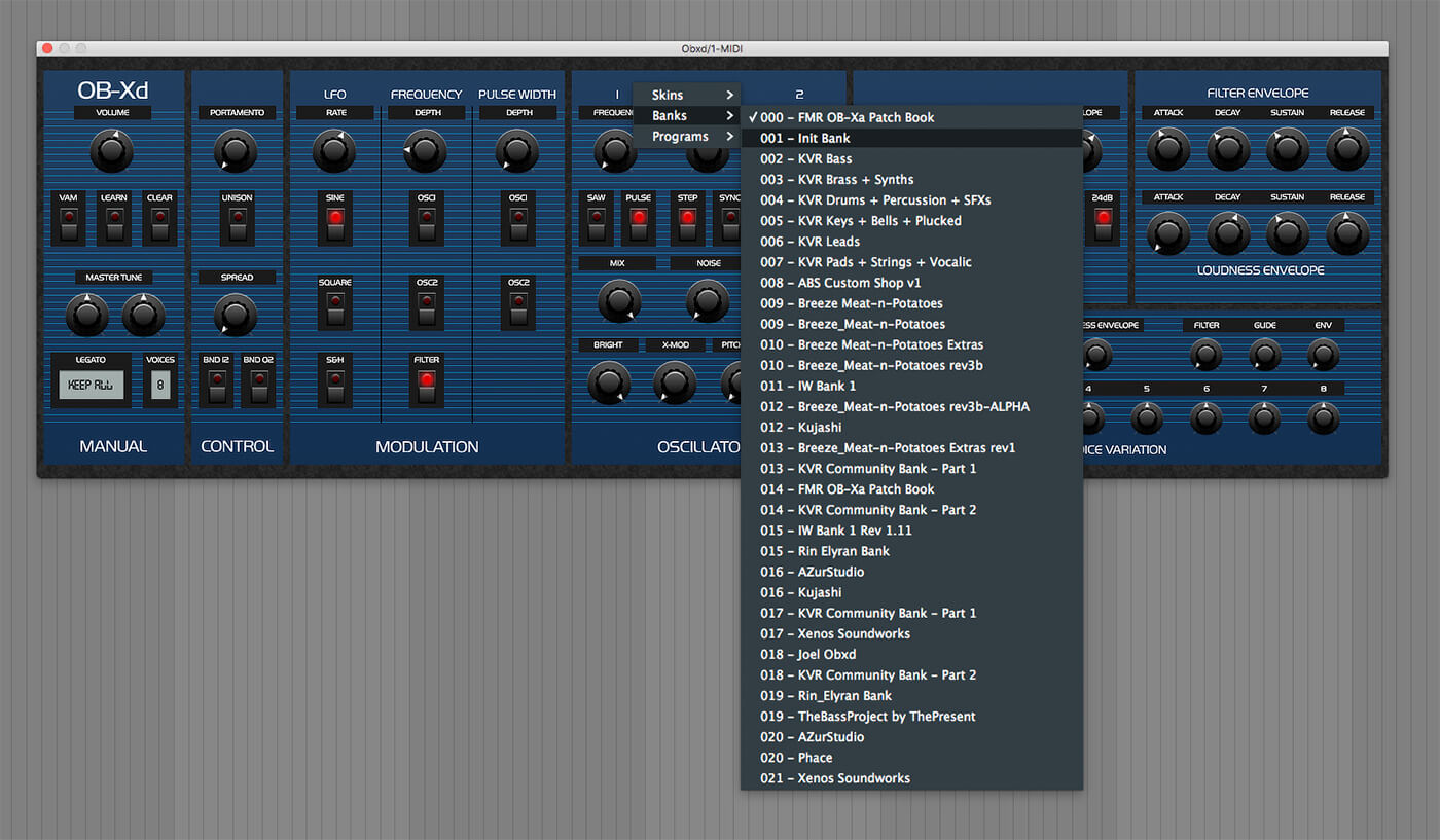 Make an 80s super synth rack with DiscoDSP OBXd and free effects plug