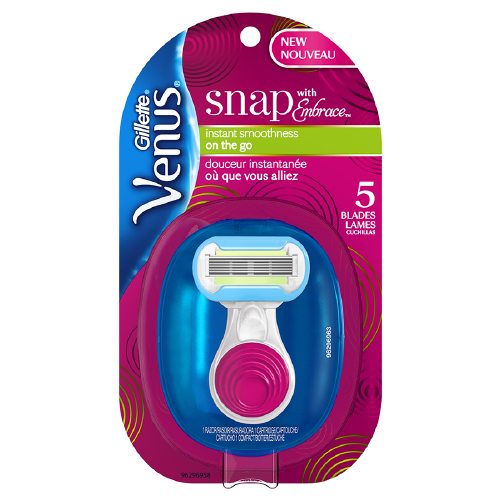 New Gillette Venus Snap Travel Razor Because Smaller is Better