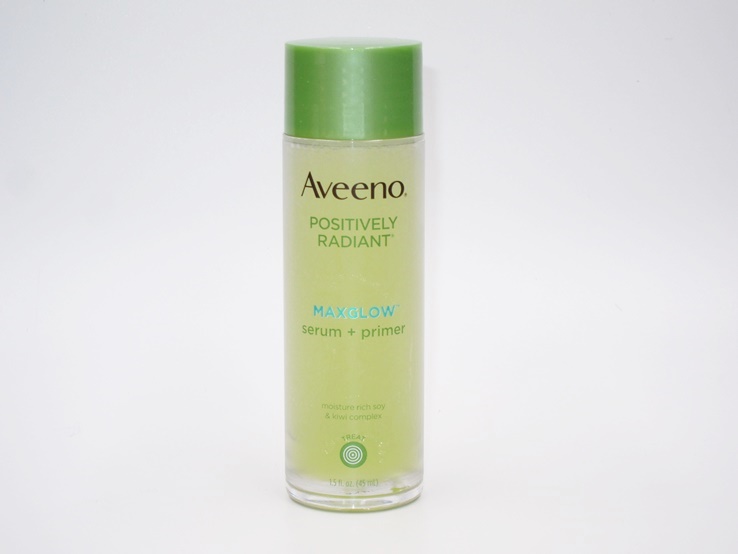 Aveeno Positively Radiant Maxglow Serum + Primer ReviewMusings of a Muse