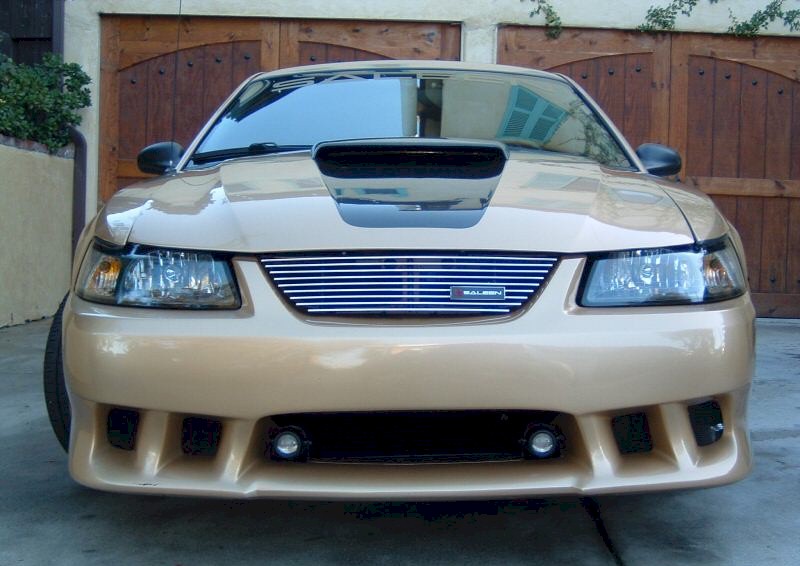 Sunburst Gold 2000 Saleen S281 Ford Mustang Coupe