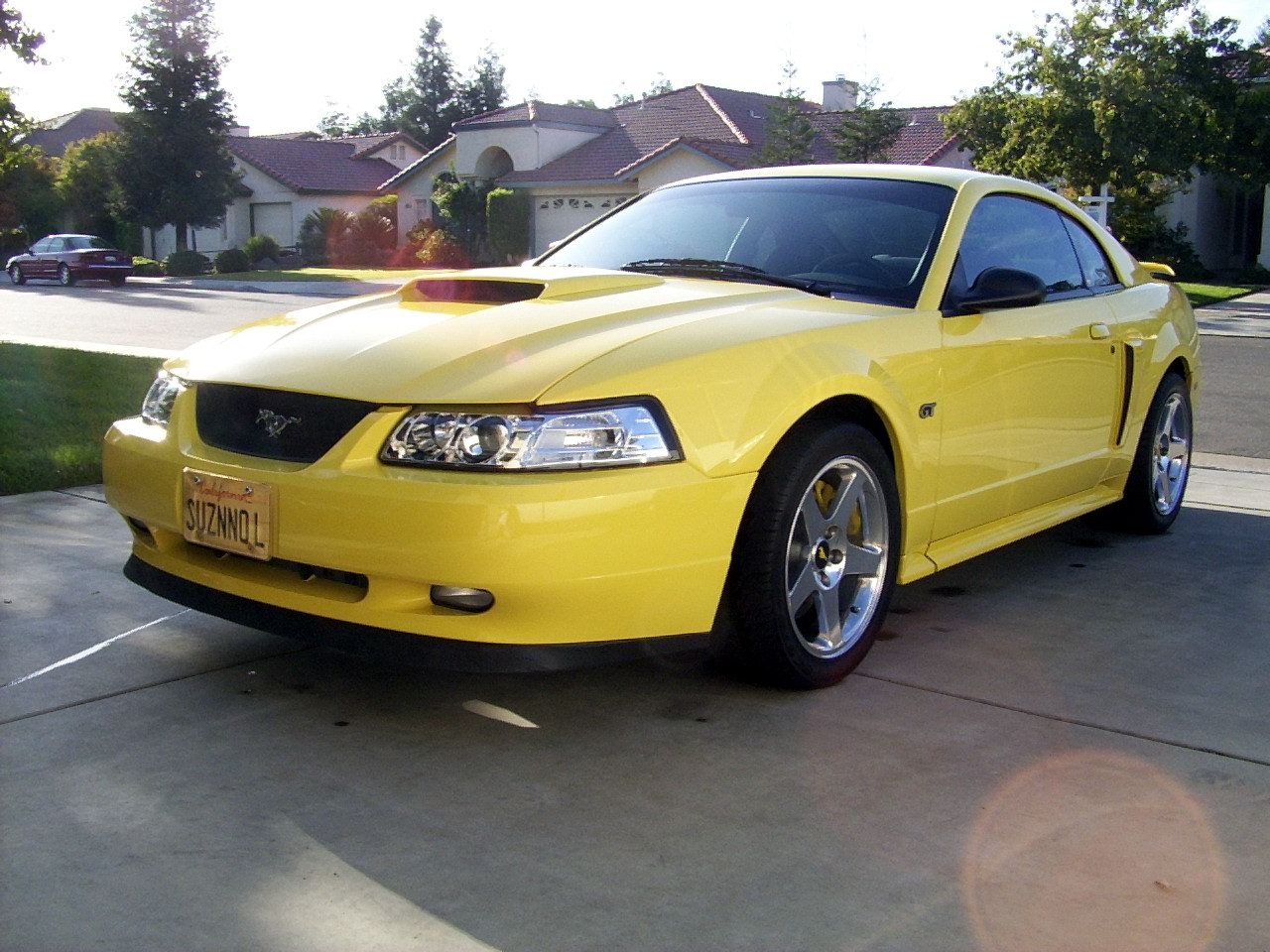 Zinc Yellow 2002 Ford Mustang