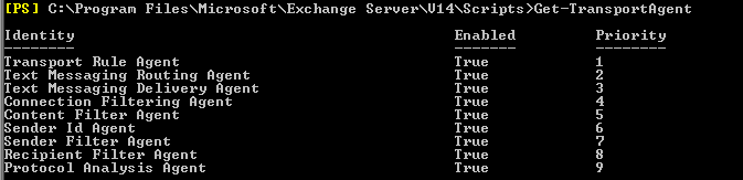 Configure AntiSpam Agents in Exchange 2010